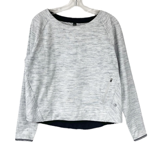 MPG Heathered Pullover Hi-Low Sweatshirt Size Small - Picture 1 of 6